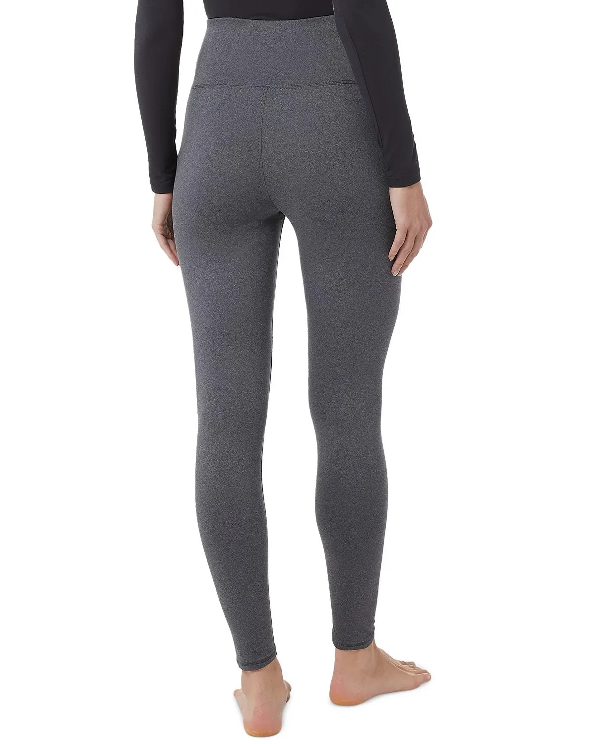 32 Degrees Women's Cozy Heat High Waisted Leggings, Charcoal, XXL