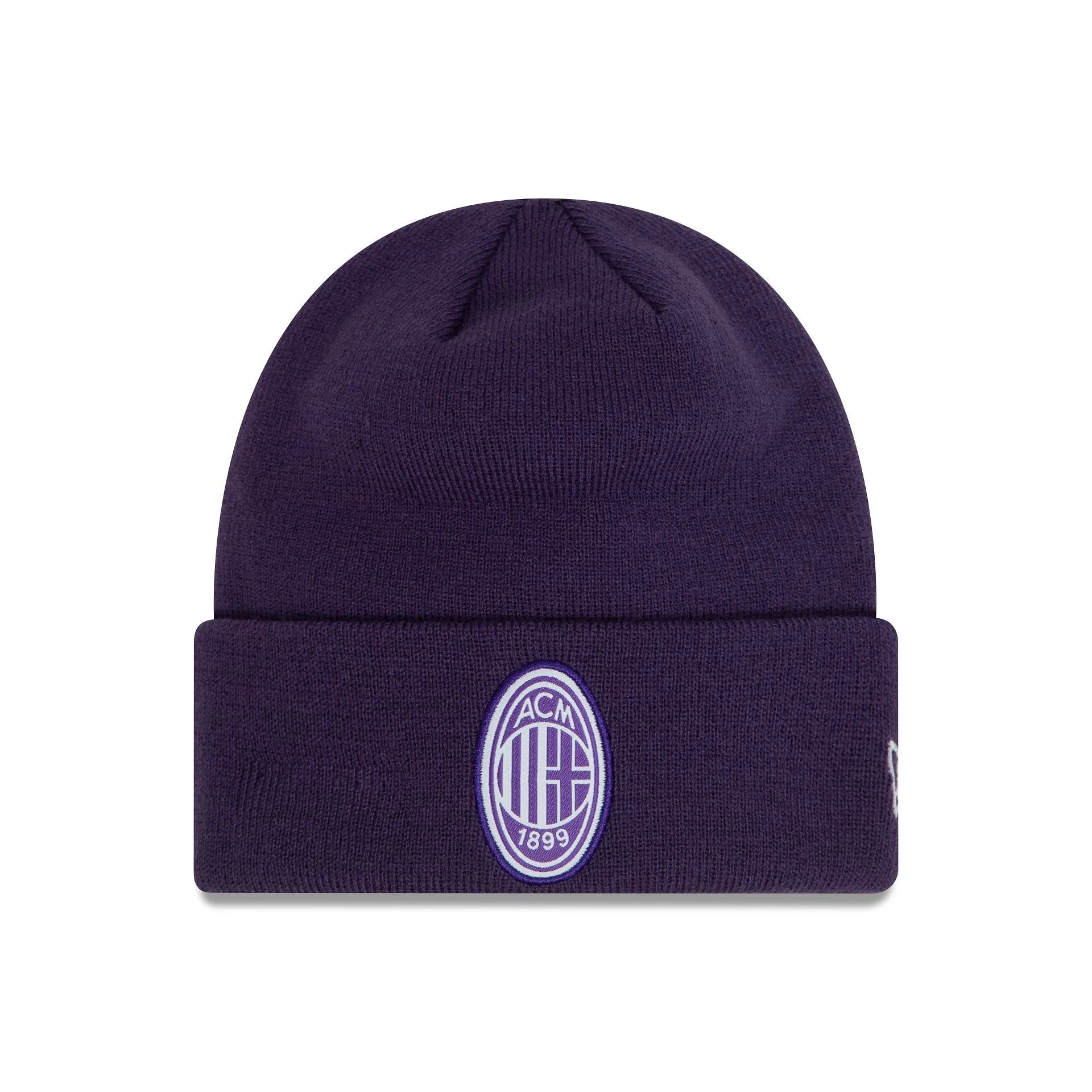 AC Milan Seasonal Purple Cuff Knit Beanie Hat