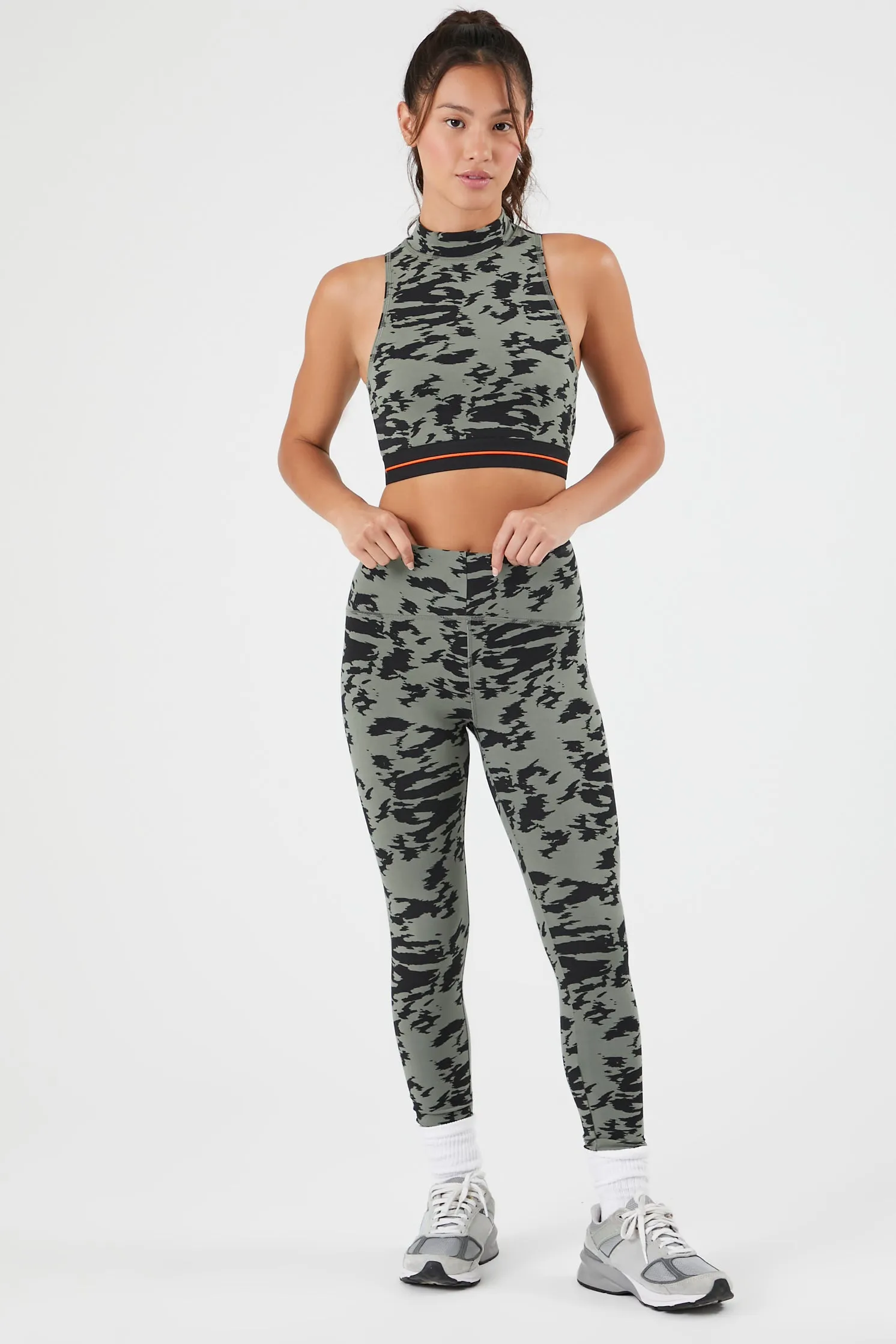 Active Abstract Print Leggings