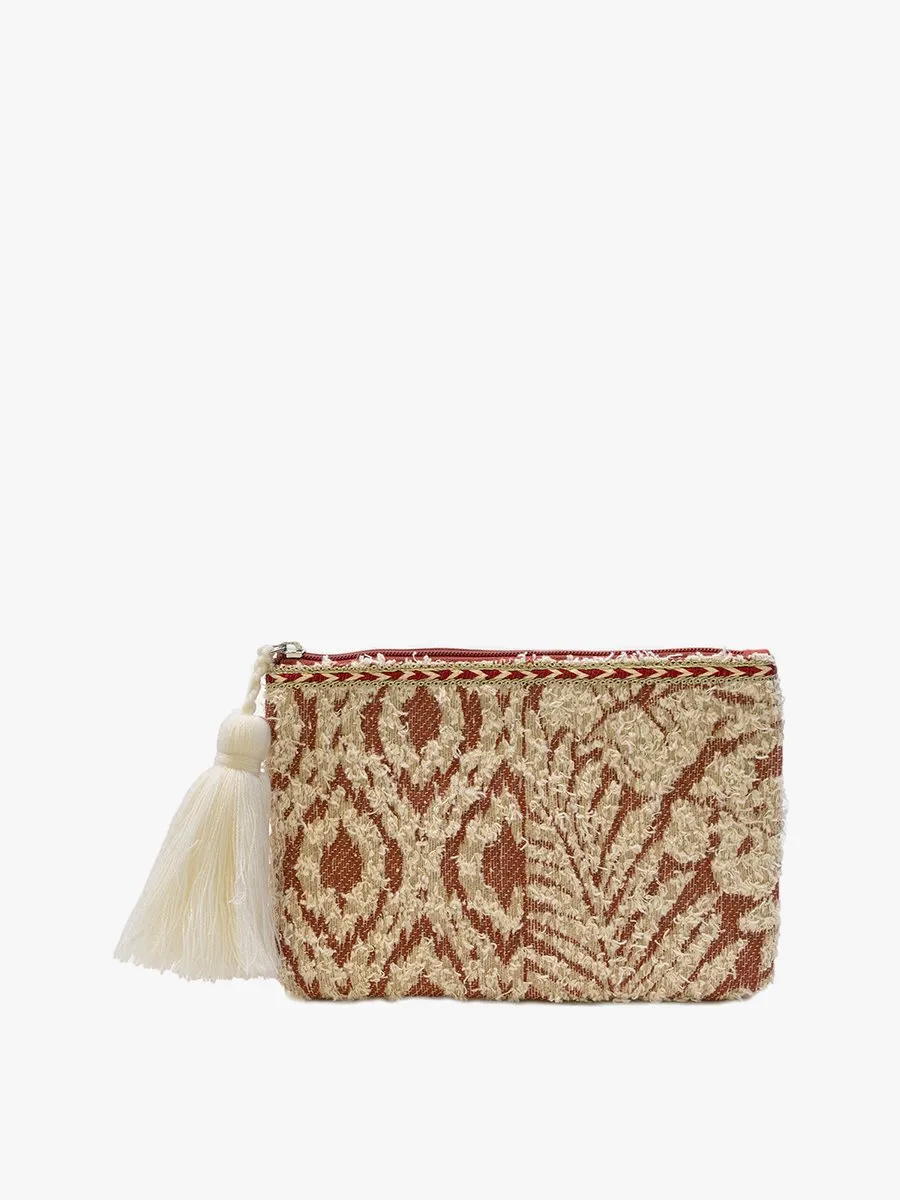 Adalaide Printed Cotton Pouch