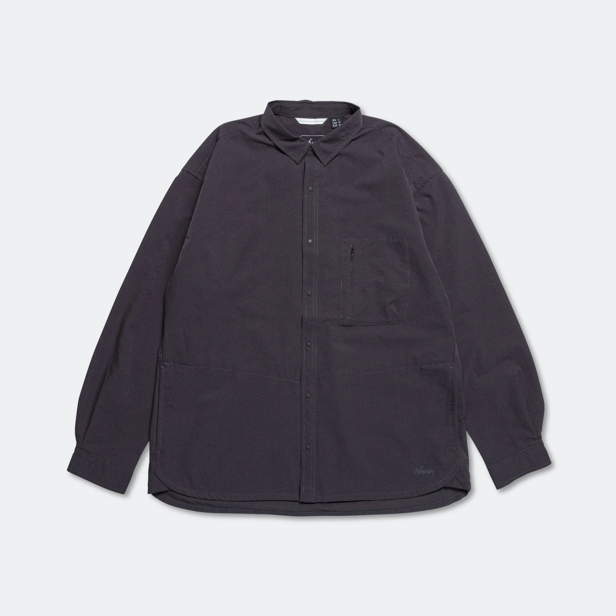 Air Cloth Comfy L/S Shirt - Black