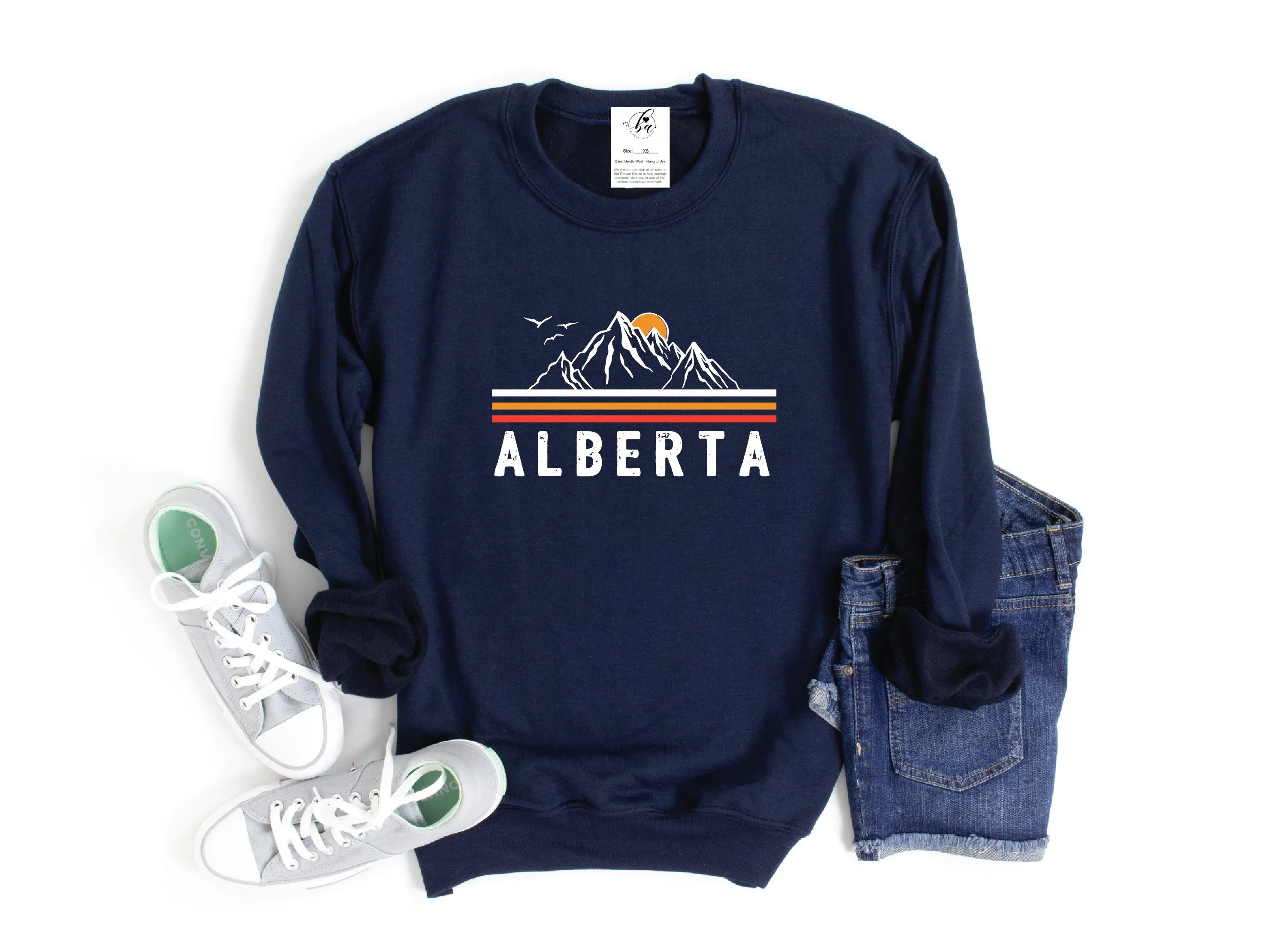 Alberta Cozy Crew Neck Sweater