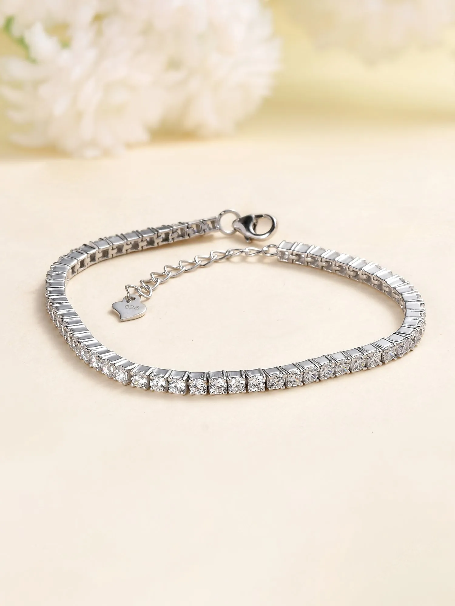 American Diamond Tennis Bracelet For Women