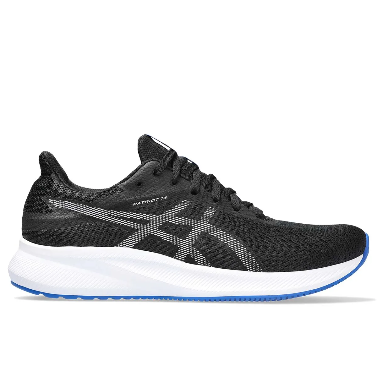 Asics Patriot 13 Men Black Silver    