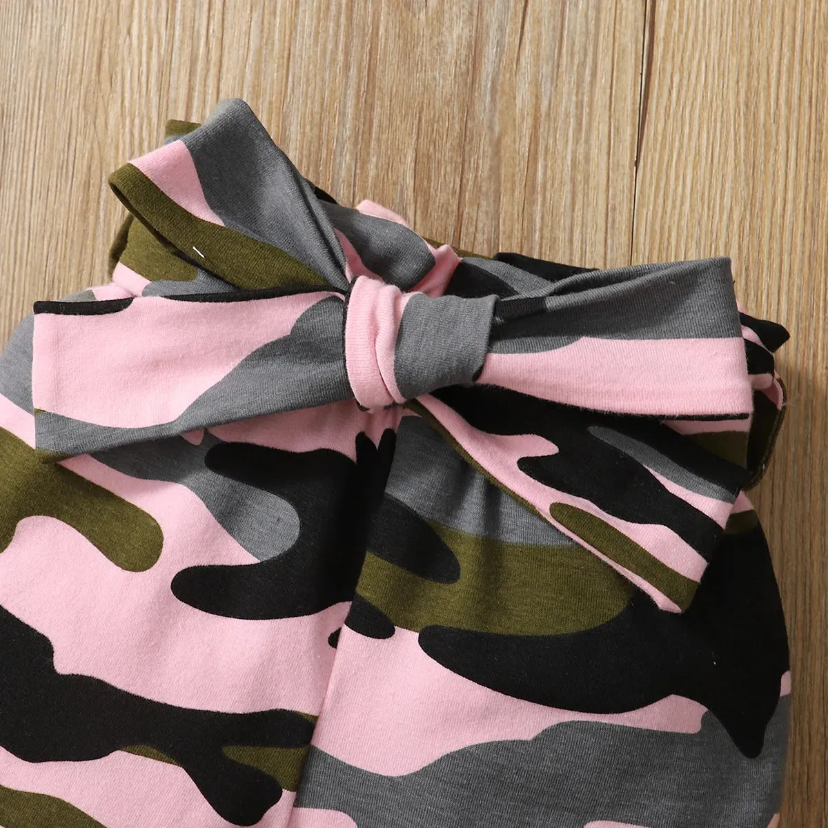 Baby Girl 0-18M Camouflage 3pc Set