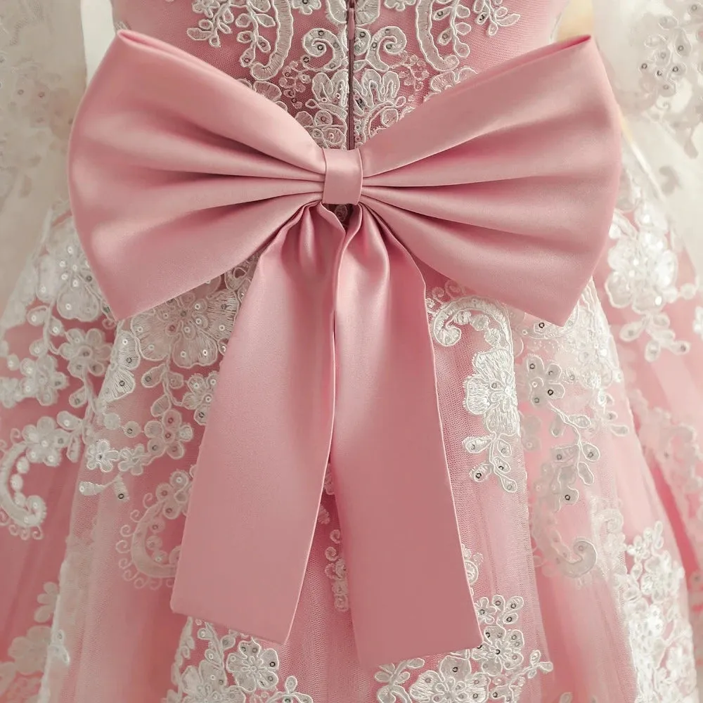 Baby Girl 1 Year Christening Birthday Dress