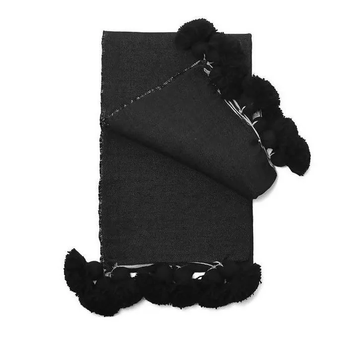 Black Cotton Blanket