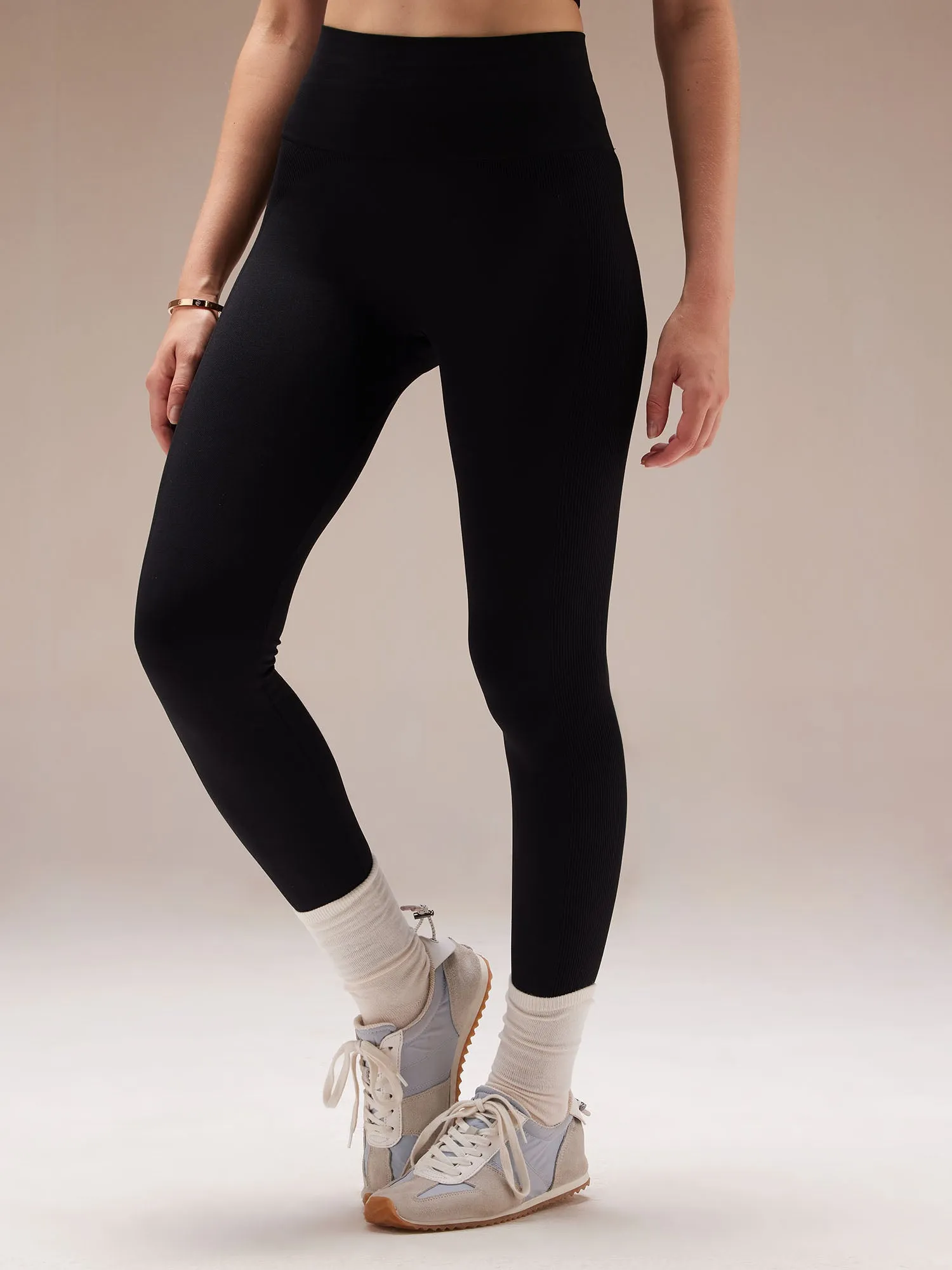 Black Sky-Rise Leggings