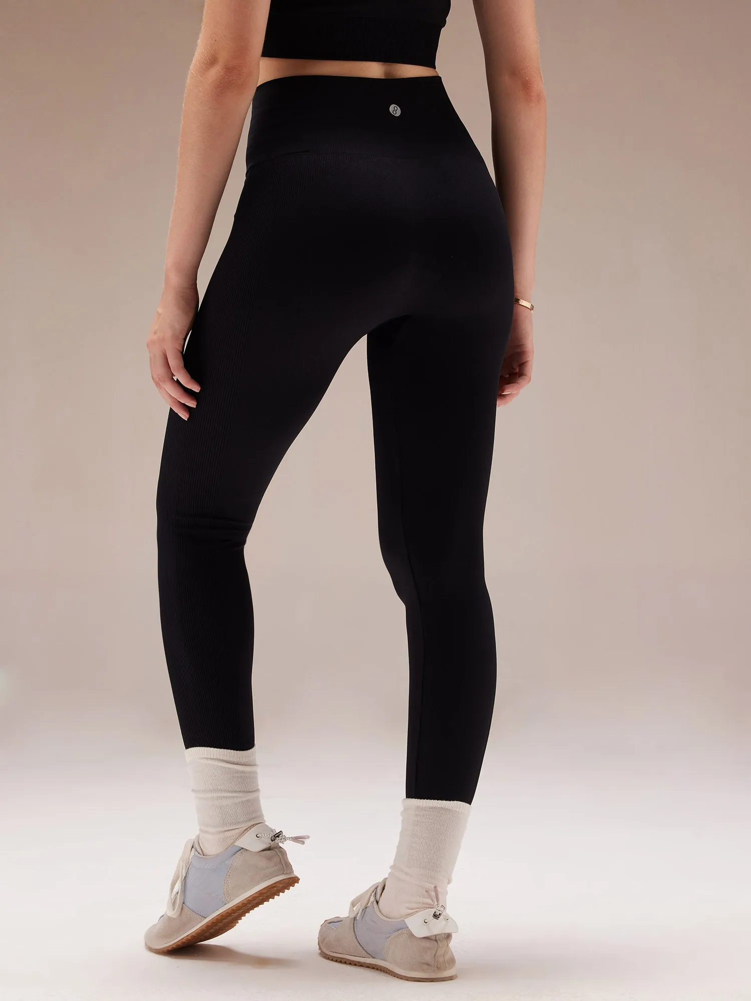 Black Sky-Rise Leggings