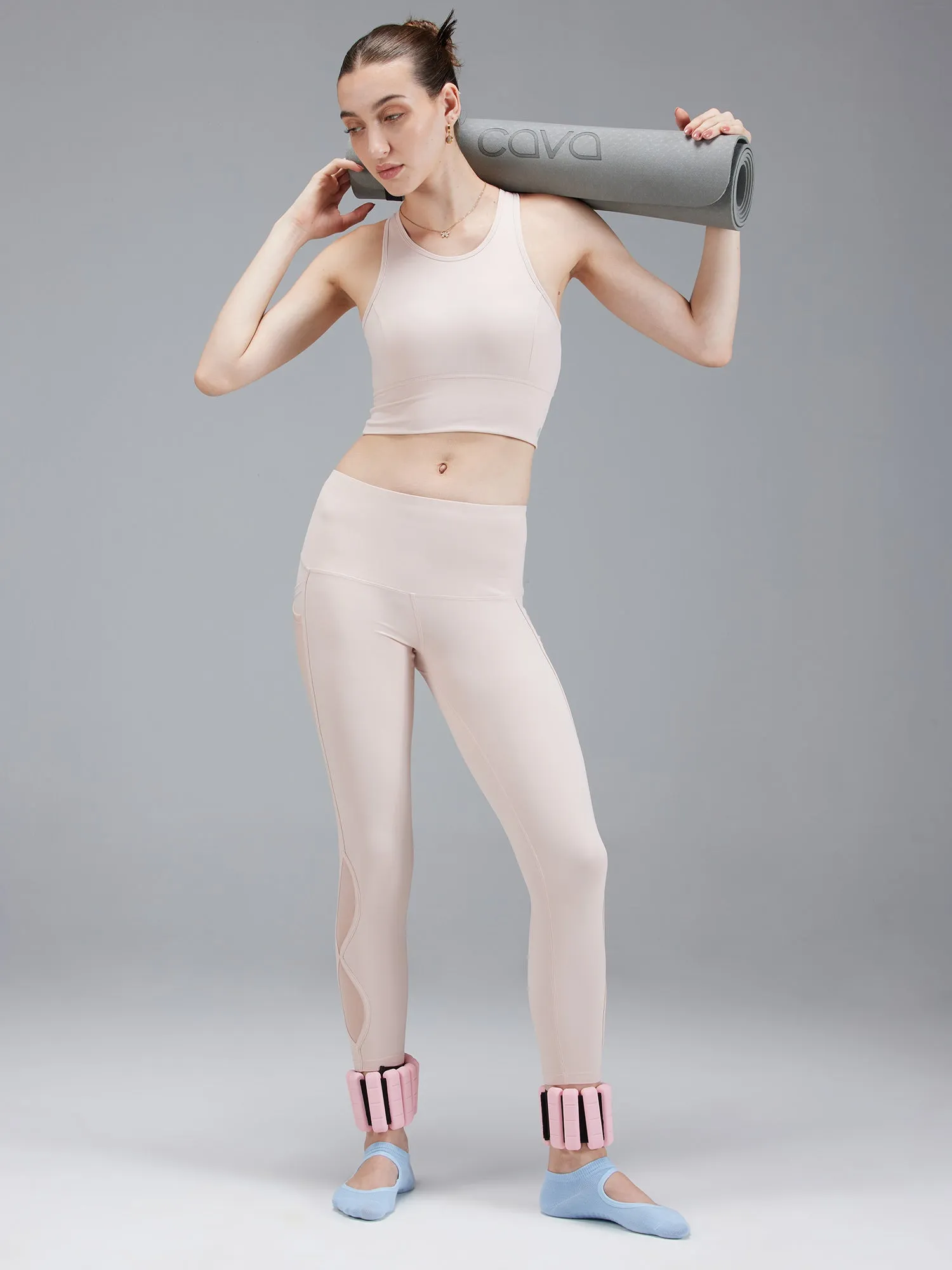 Blush MeshFit Leggings