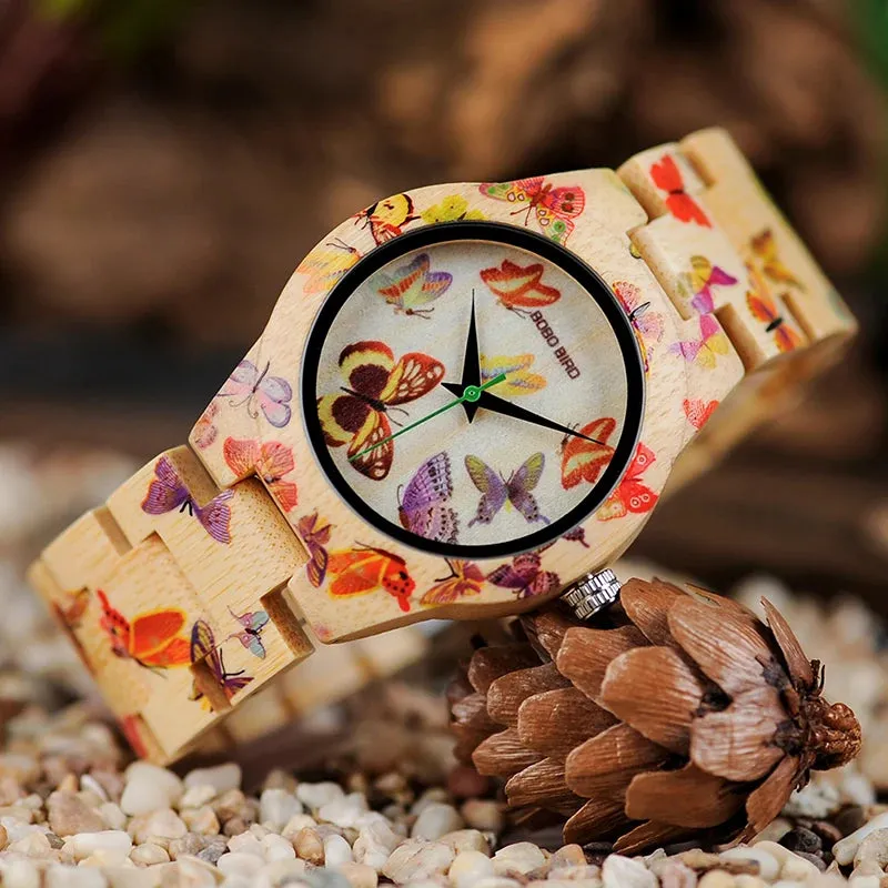 BOBO BIRD Ladies Wood Watch Women