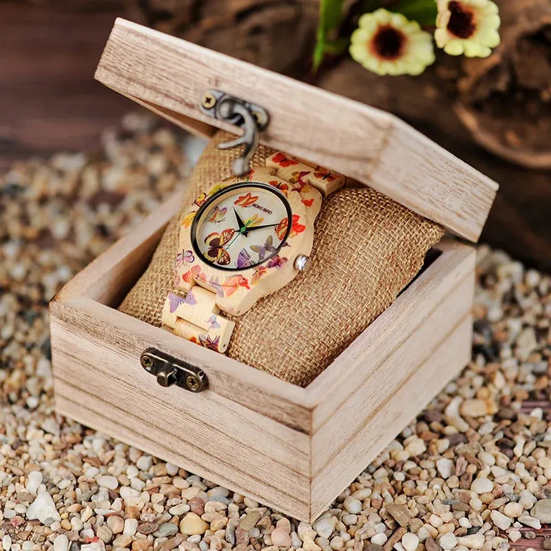 BOBO BIRD Ladies Wood Watch Women