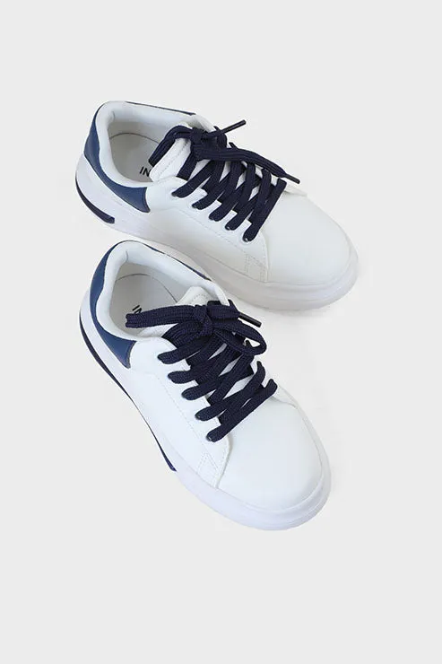 Boys Casual Sneakers KC2501-White