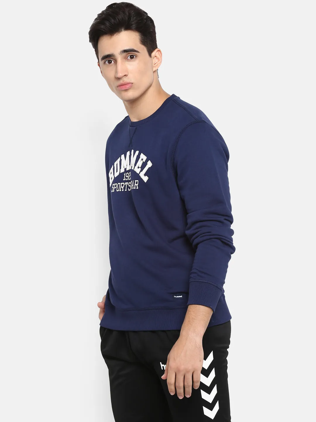 Stylish Mens Navy Blue Bror Sweatshirt