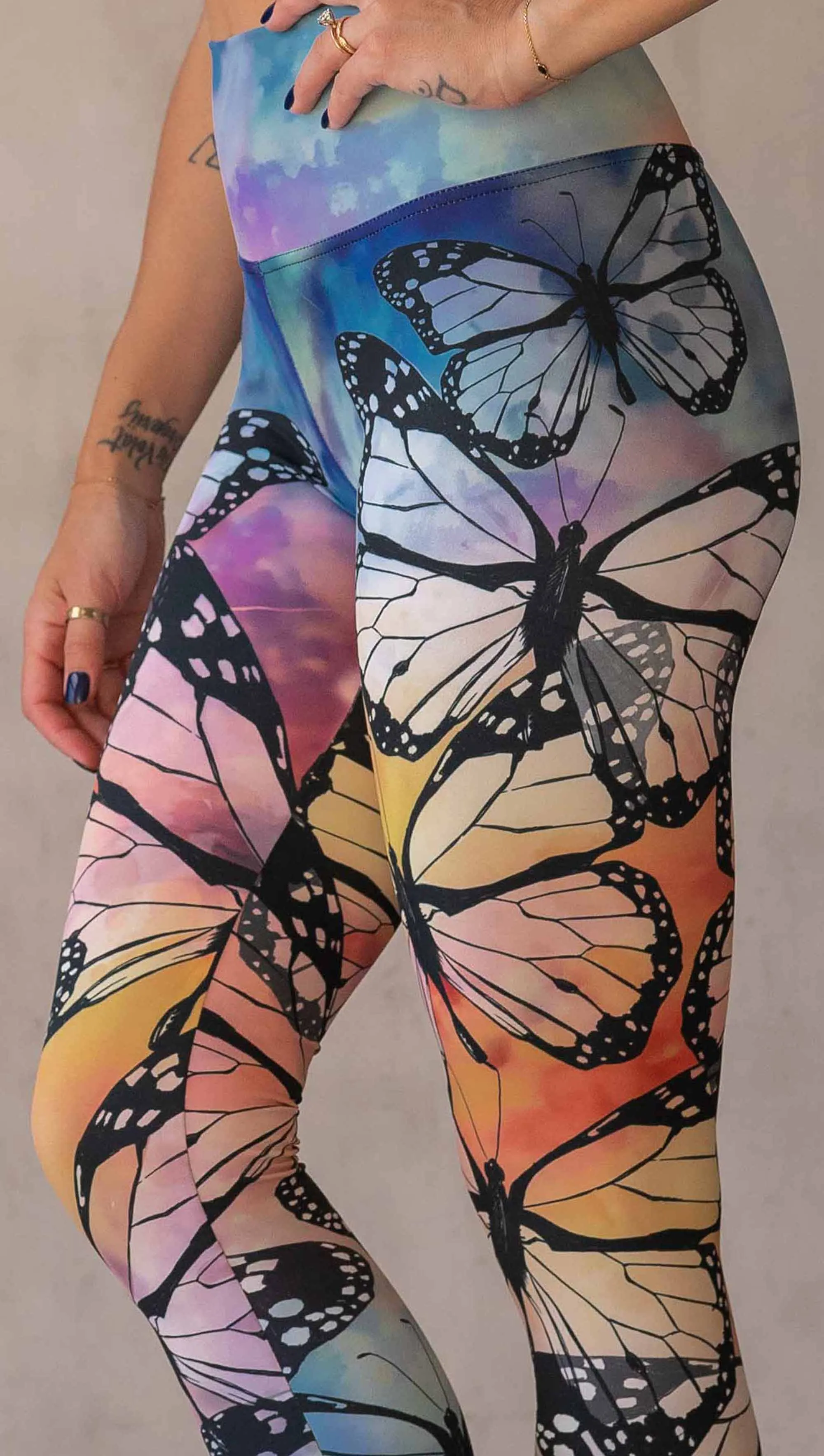 Butterflies - Athleisure Leggings