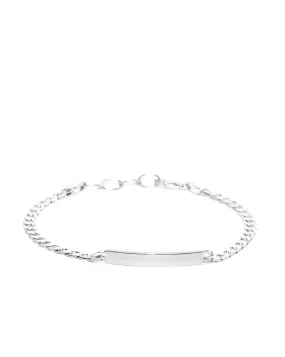 Carlton London Rhodium Plated Bracelet For Women