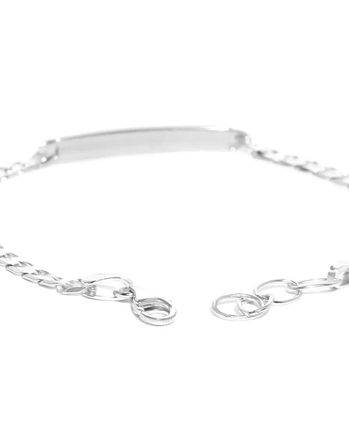 Carlton London Rhodium Plated Bracelet For Women