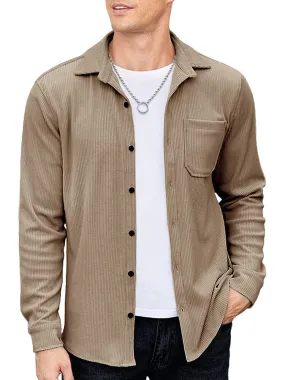 Casual Lightweight Corduroy Shirt (US Only)