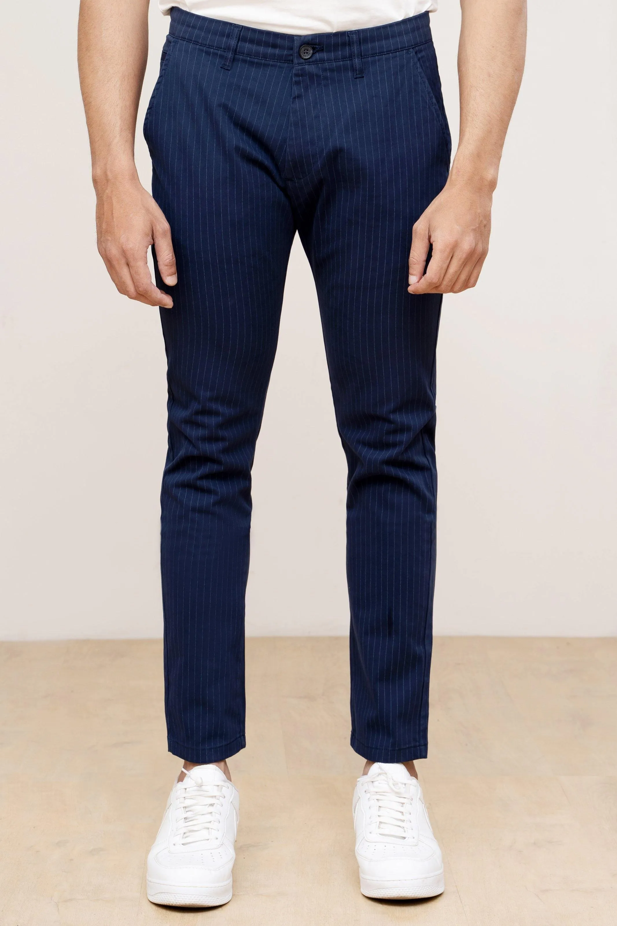 CASUAL PANT CROSS POCKET NAVY