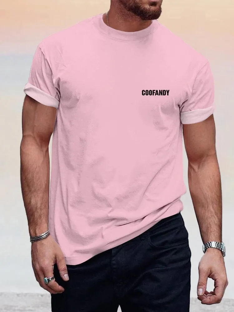 Casual Simple Logo T-shirt