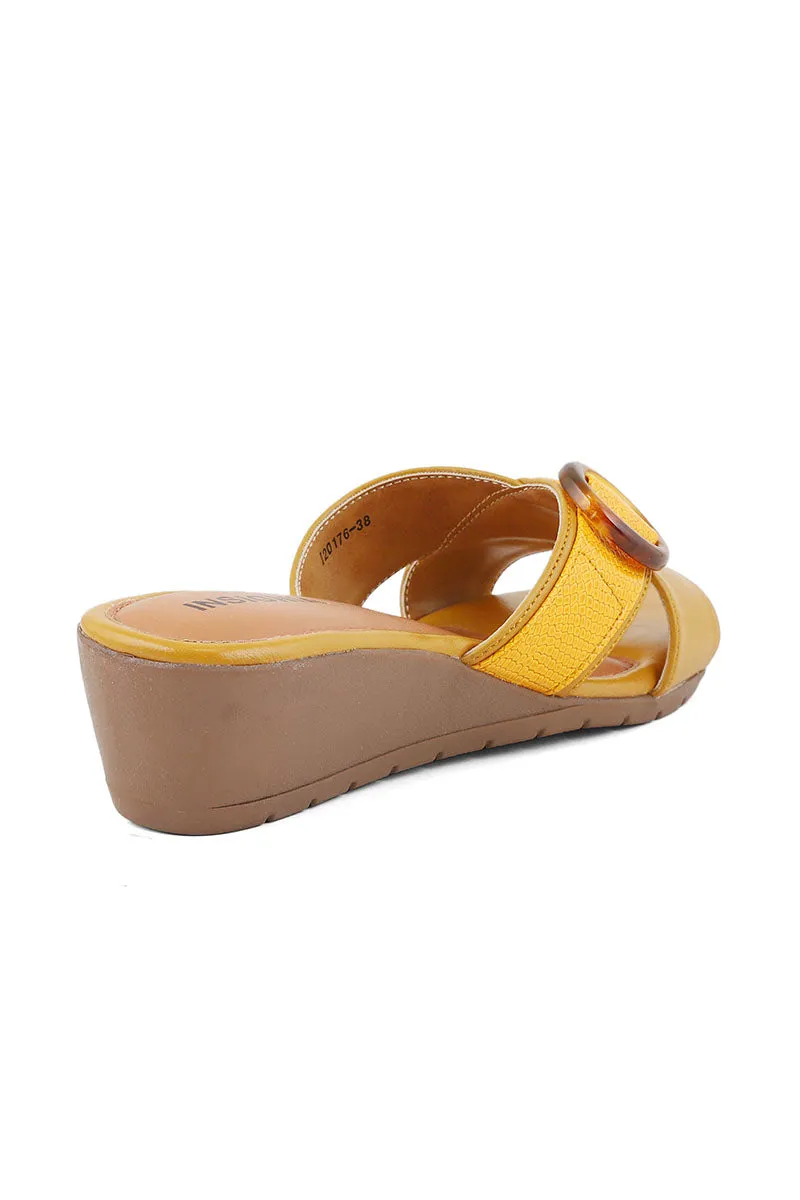 Casual Slip On I20176-Mustard