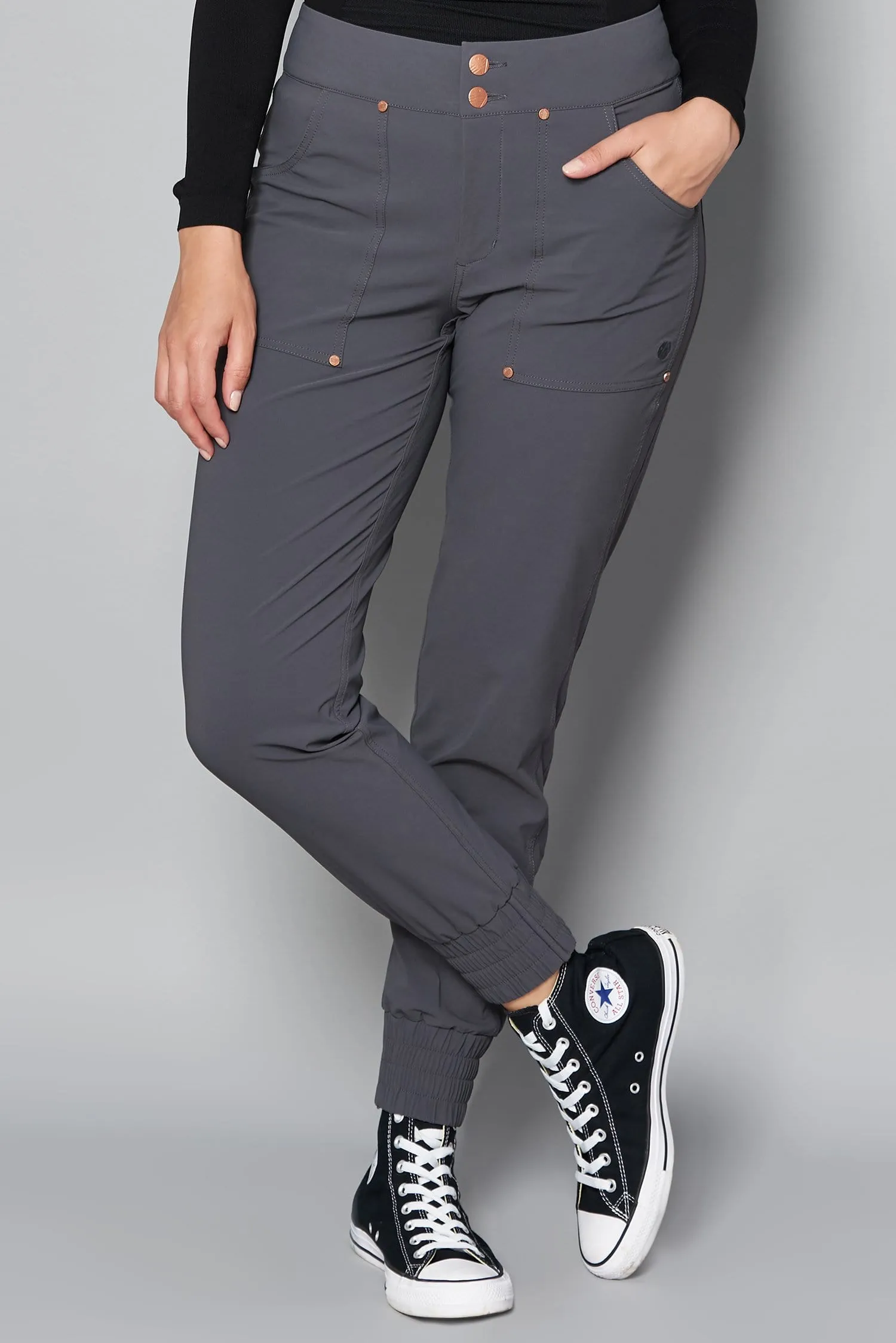 Casual Stroll Pants - Storm Grey