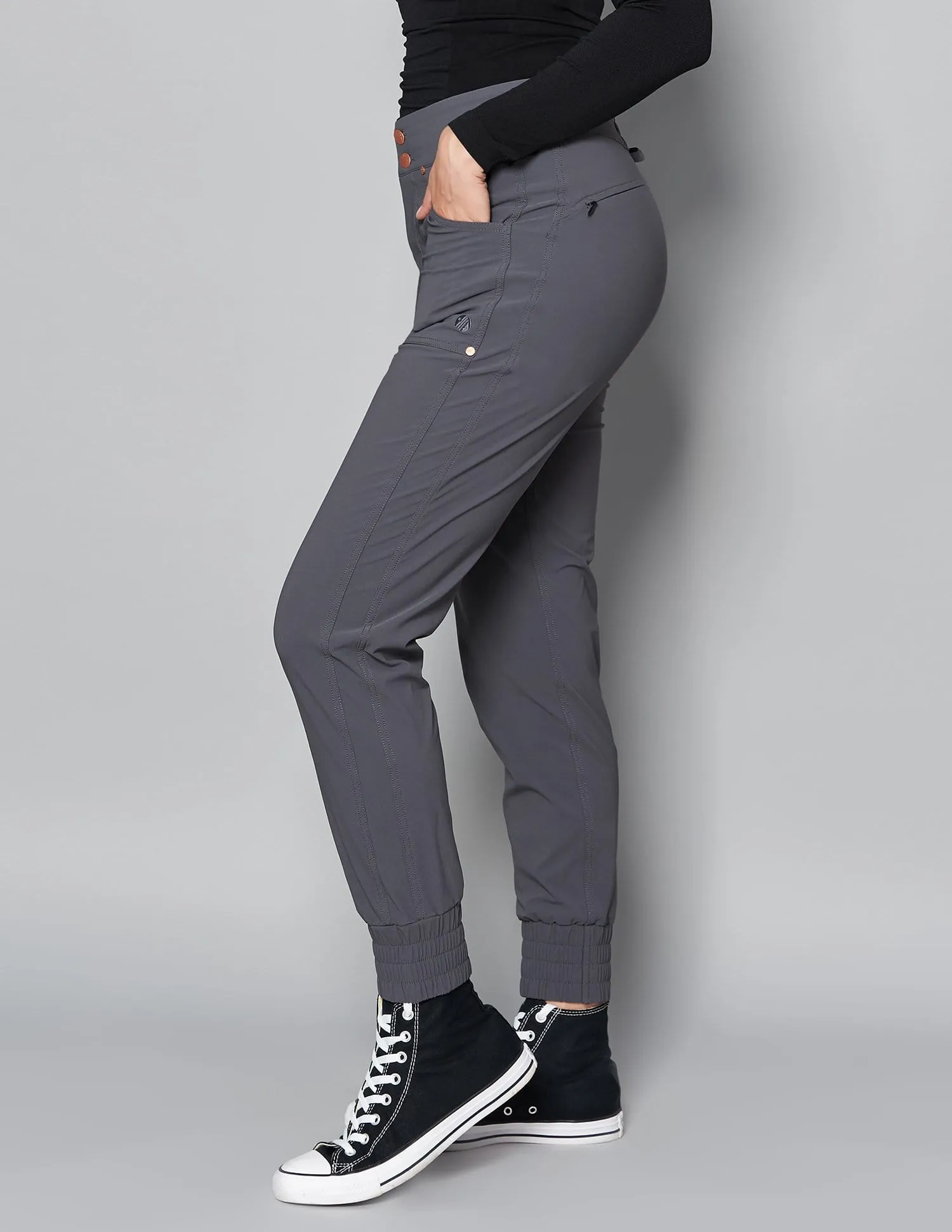 Casual Stroll Pants - Storm Grey