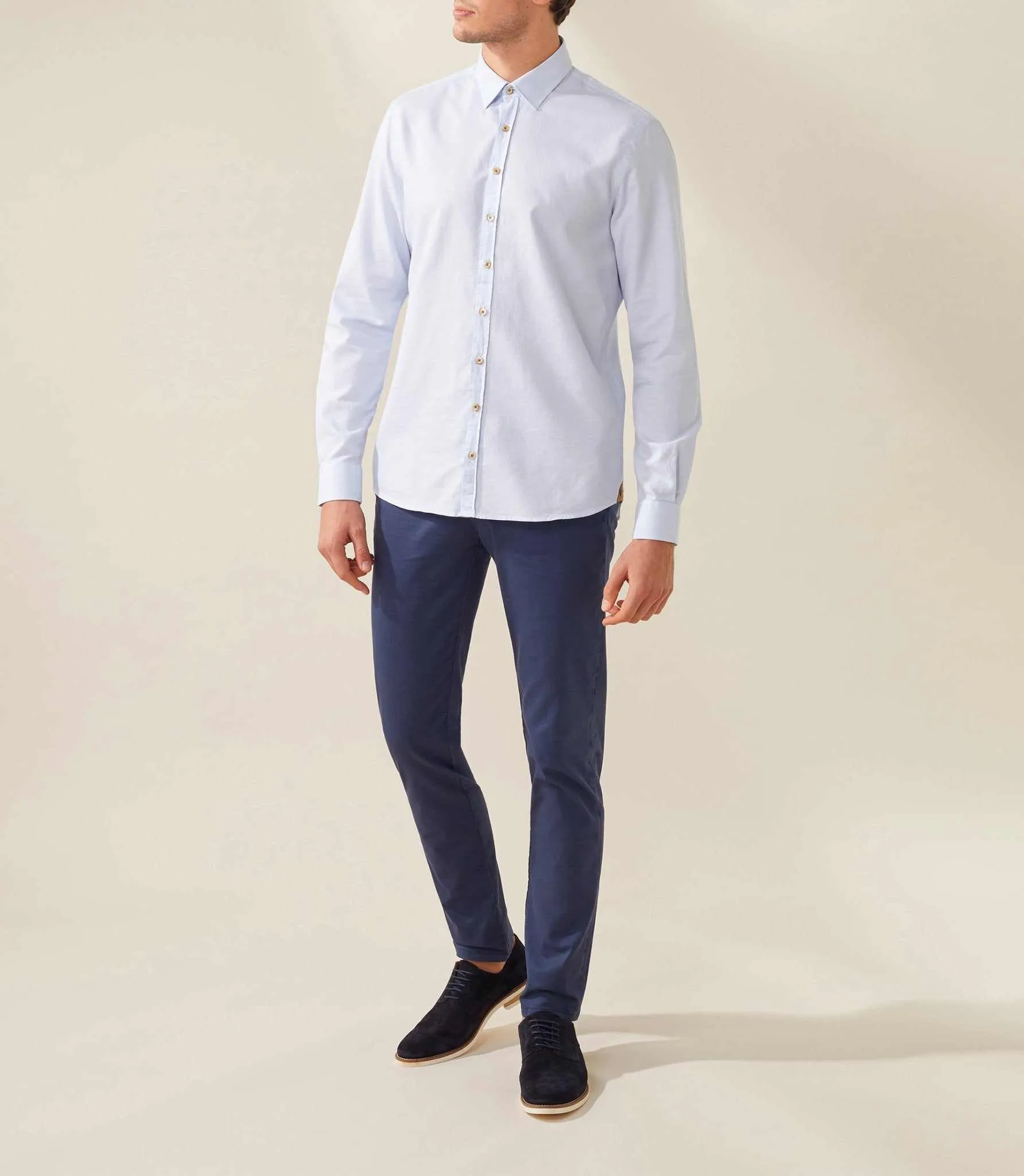 Chemise casual bleu "Tanouk"