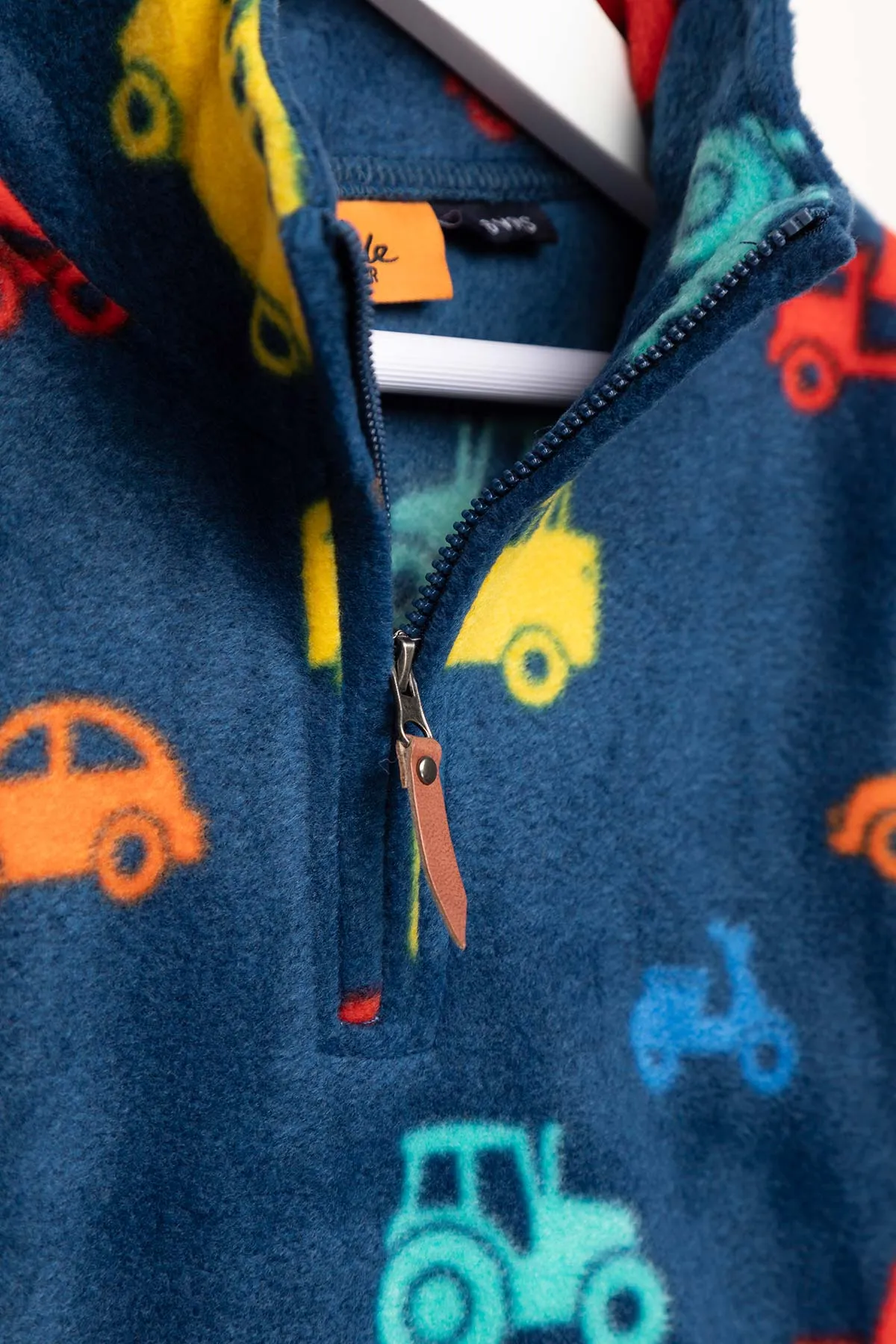 Cozy Childrens Overhead Fleece Hoodie - Frankie Design