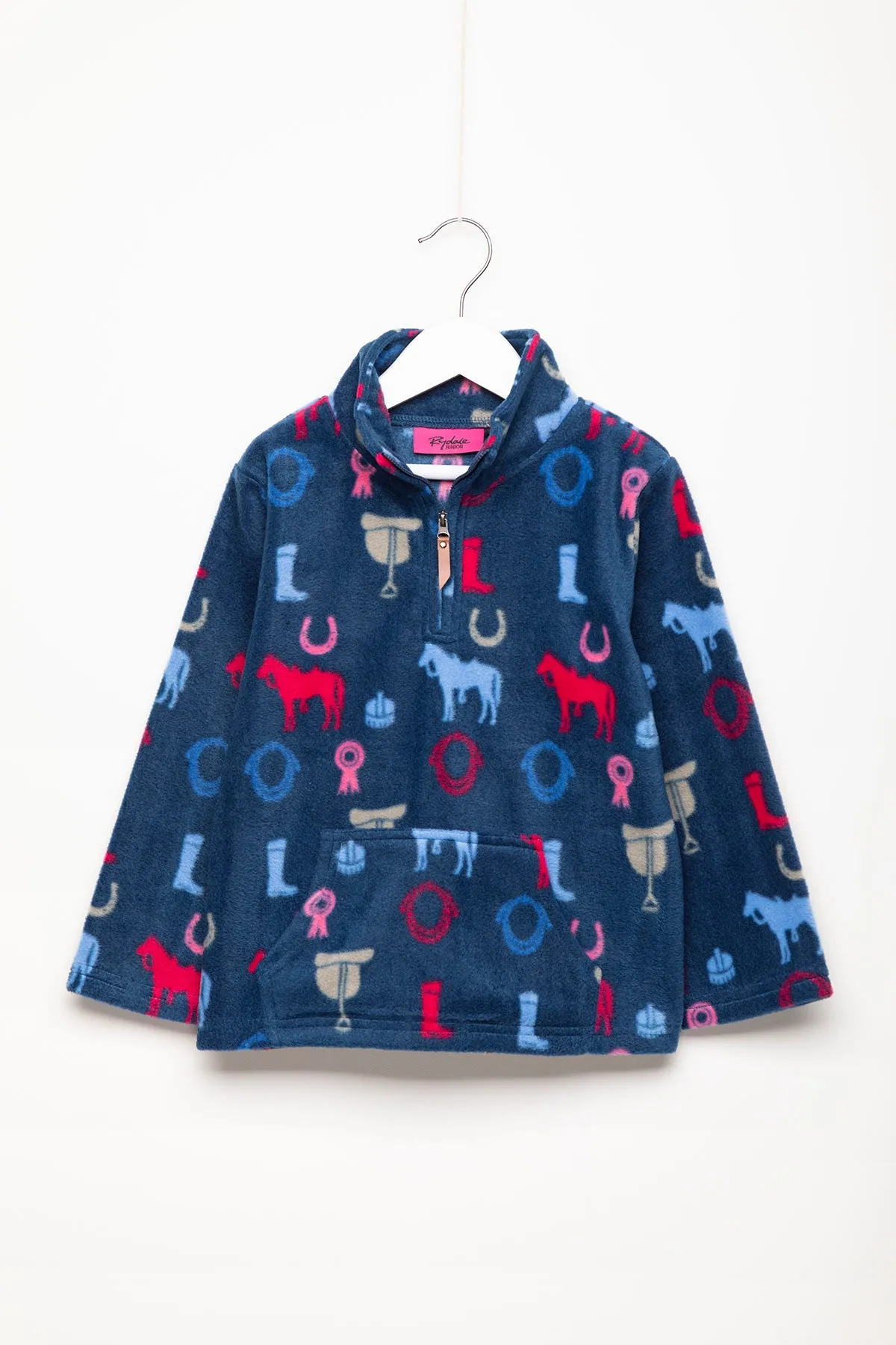 Cozy Childrens Overhead Fleece Hoodie - Frankie Design