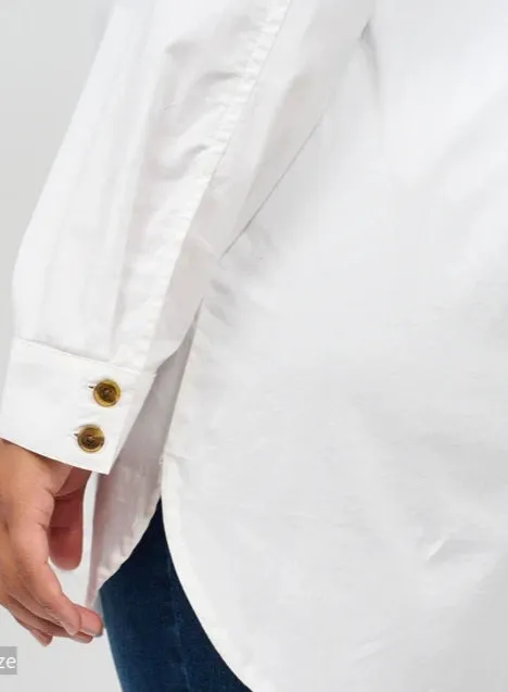 Ciso white cotton shirt