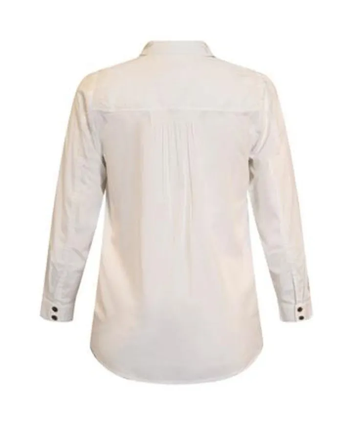 Ciso white cotton shirt