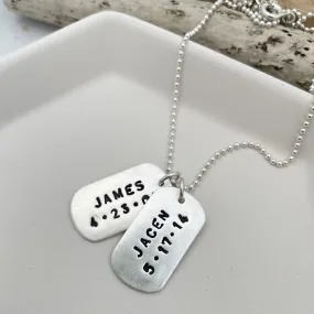 Classic Dog Tag Necklace