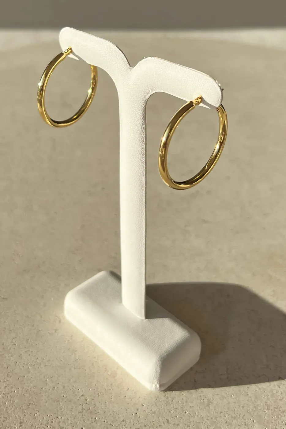 Classic Hoops Large - Gold