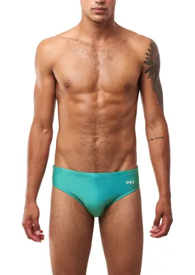 Turquoise Classic Mens Swim Brief - Stylish and Comfortable Beachwear