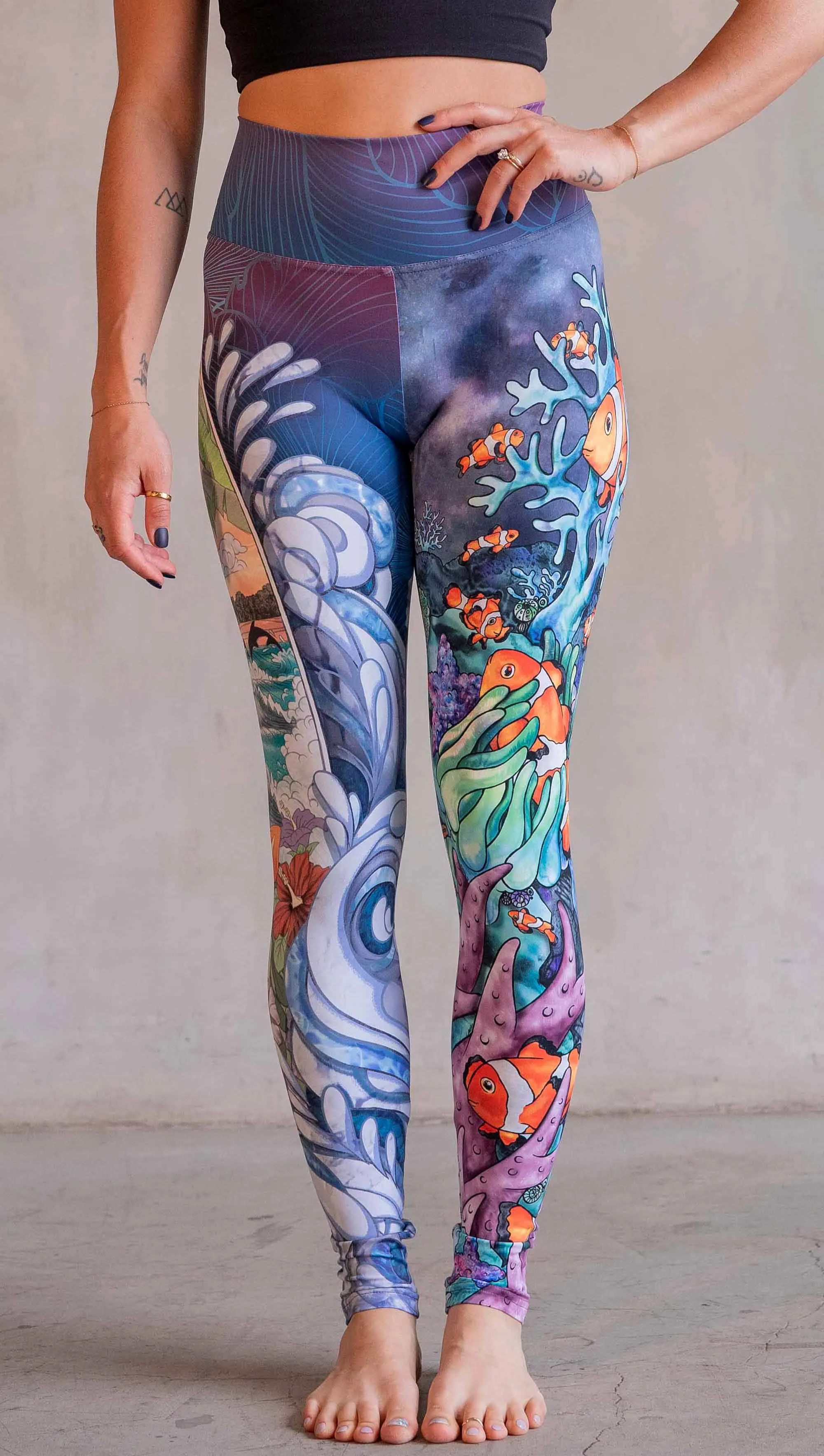 Clownfish Mashup - Athleisure Leggings