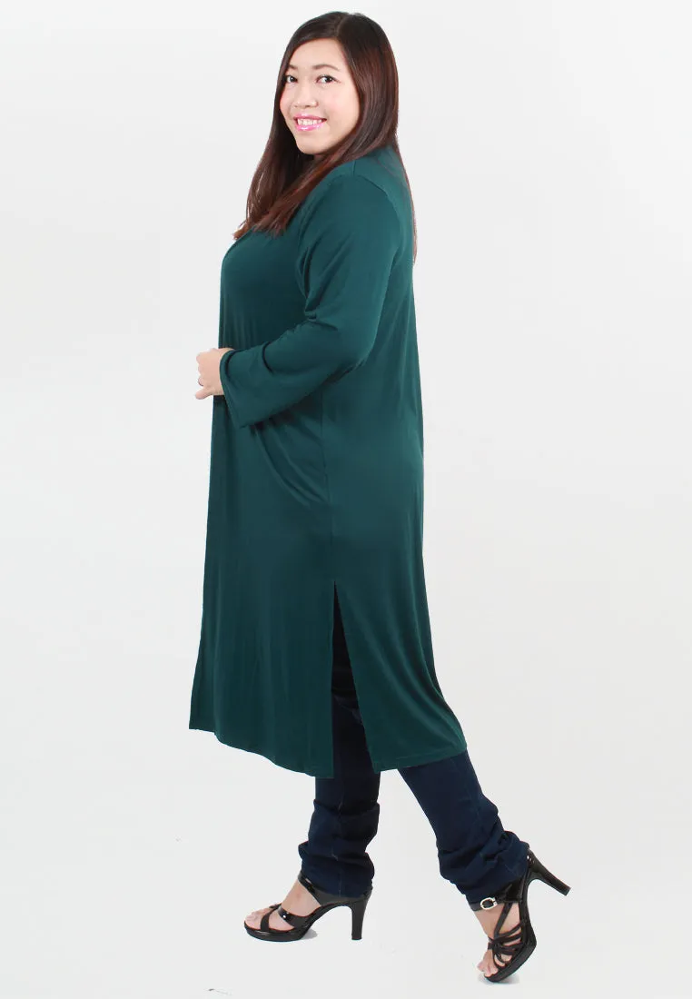 Connie Casual Cardigan - Green (old)