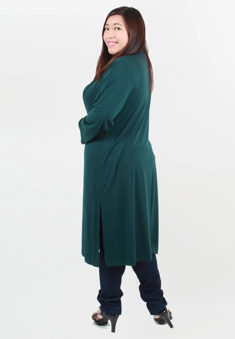 Connie Casual Cardigan - Green (old)