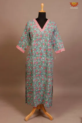 Cotton Kurti For Women - AS1605