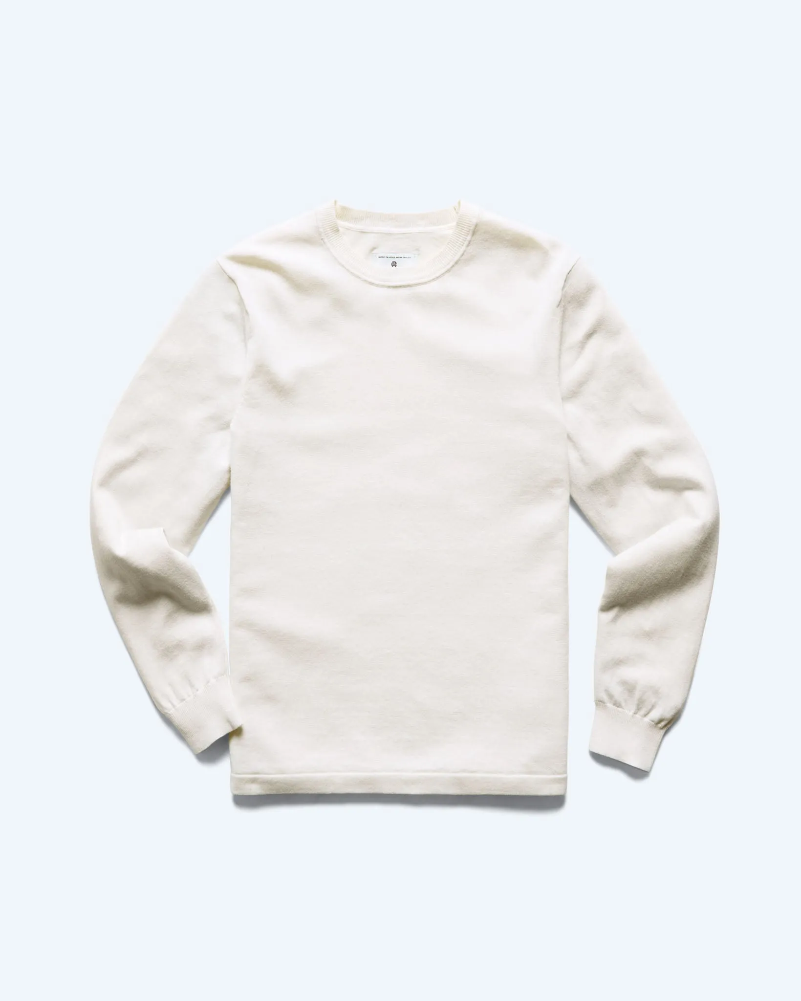 Cotton Linen Regatta Crewneck