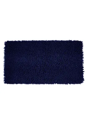 Cotton Loop Bathmats - Navy