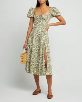 Cotton Peasant Dress