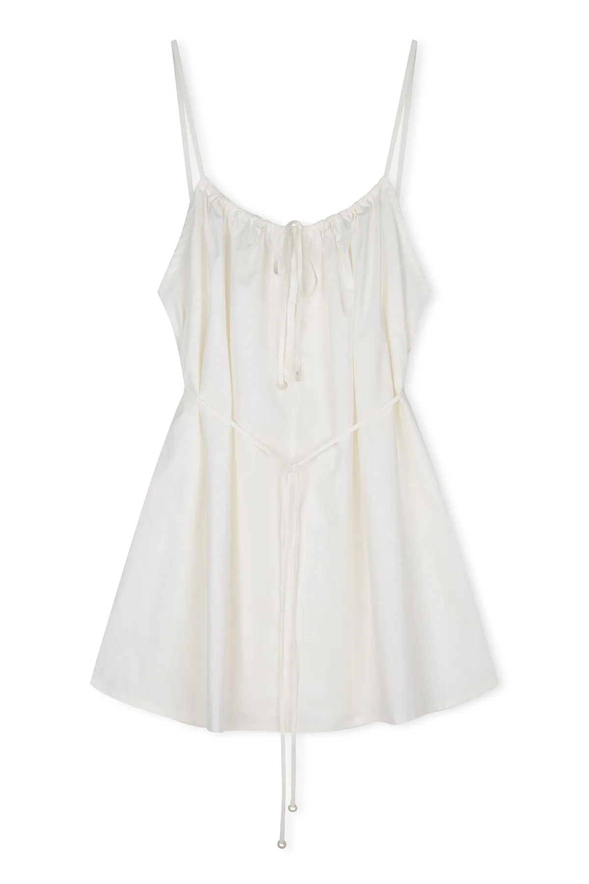 Cotton Poplin Dress - Milk