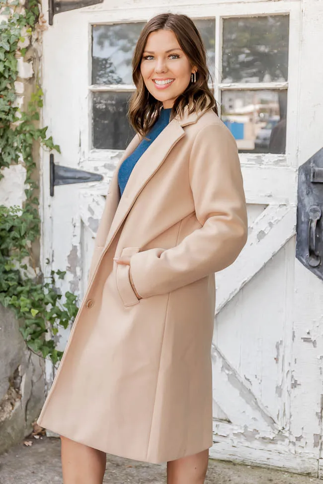 Cozy Love Camel Coat FINAL SALE