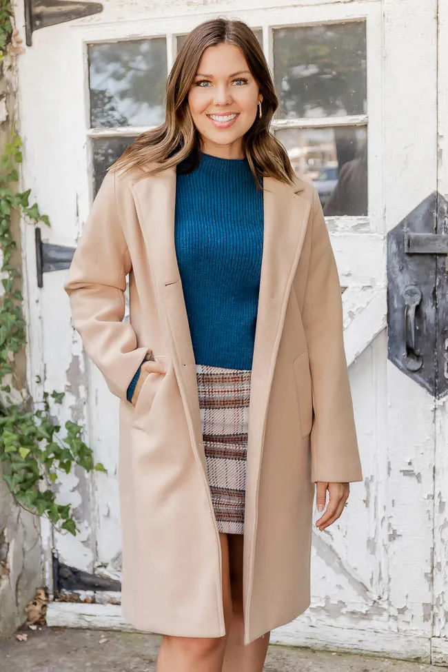 Cozy Love Camel Coat FINAL SALE