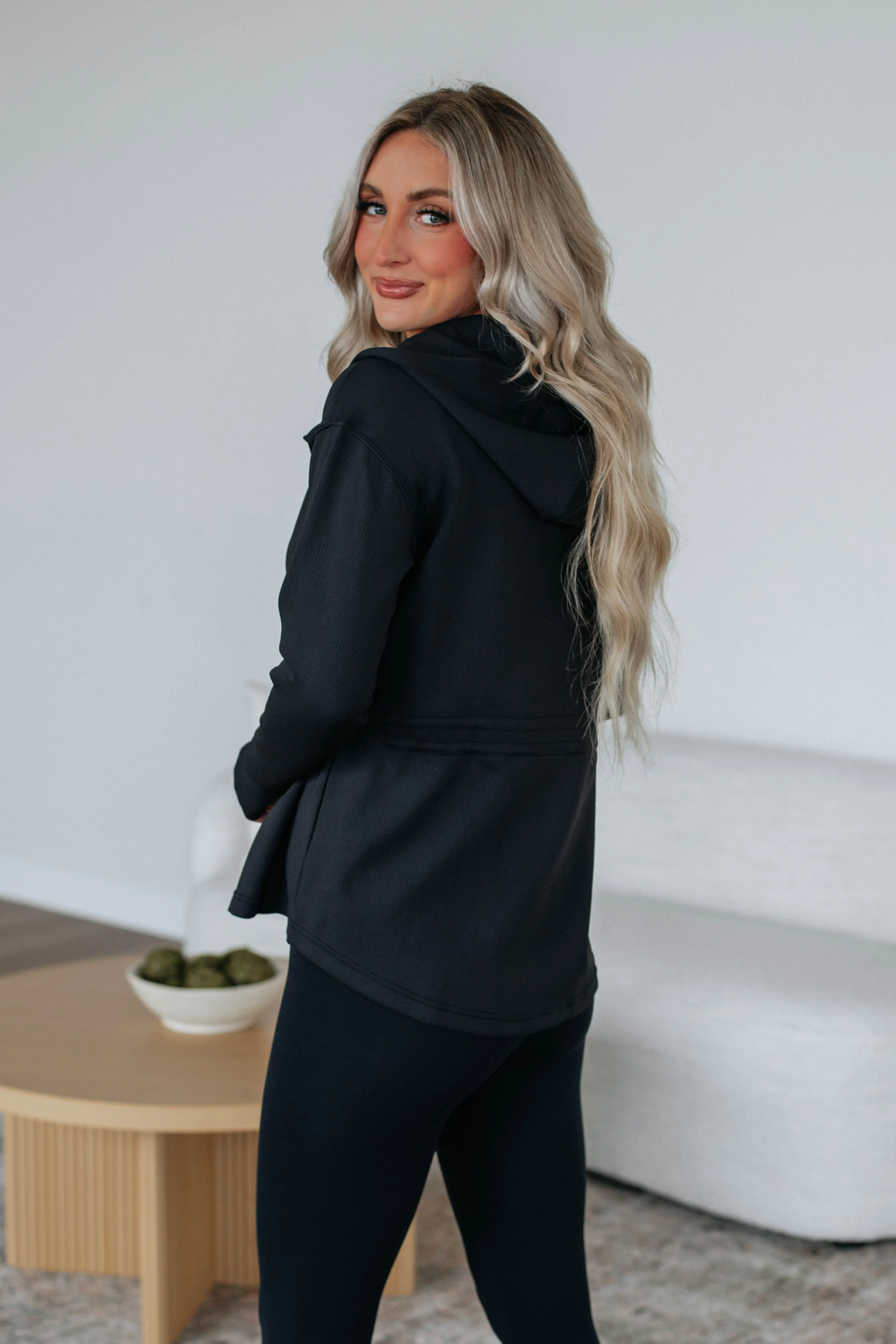 Cute & Casual Jacket - Black