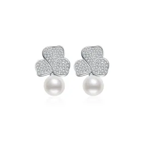 Elegant Freshwater Pearl Earrings WE00129 | GARDENS