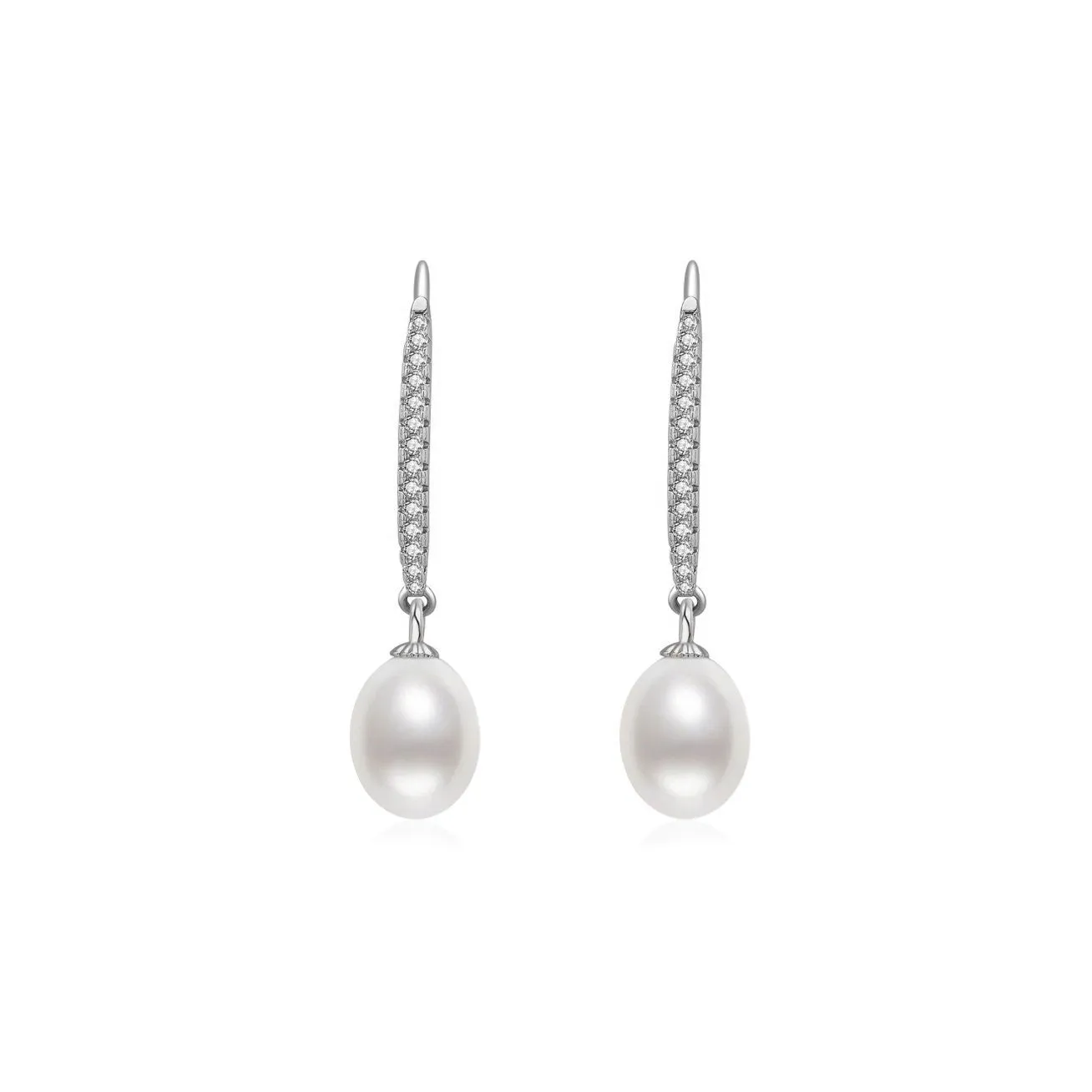 Elegant Freshwater Pearl Earrings WE00195