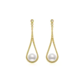 Elegant Freshwater Pearl Earrings WE00378