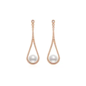 Elegant Freshwater Pearl Earrings WE00379